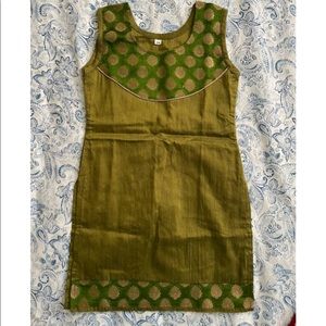 Gorgeous Silk Kurthi / Tunic / Top For 3-4 Year Old Girl